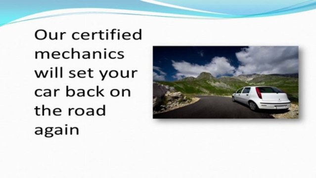 mobile mechanic repairs