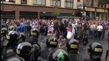 ▶ Belfast Loyalist Protesters Clash With Darth Vader Clones