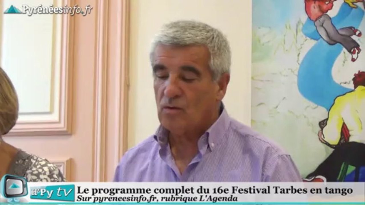 [TARBES]Tarbes en tango 2013 Présentation (7 août 2013)