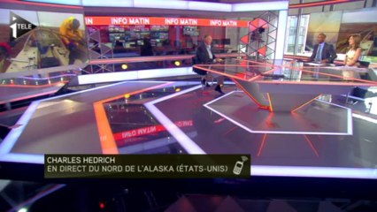 Le rameur des glaces est en Alaska