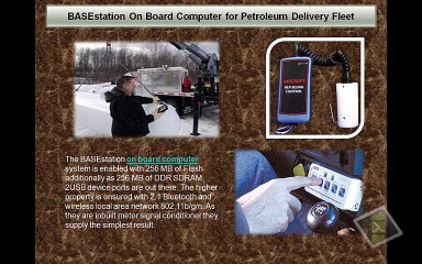 BASEstation On Board Computer for Petroleum Fleet Operation