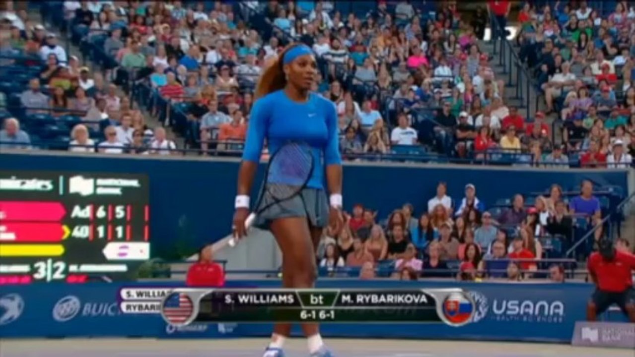Toronto: Williams zerpflückt Rybarikova