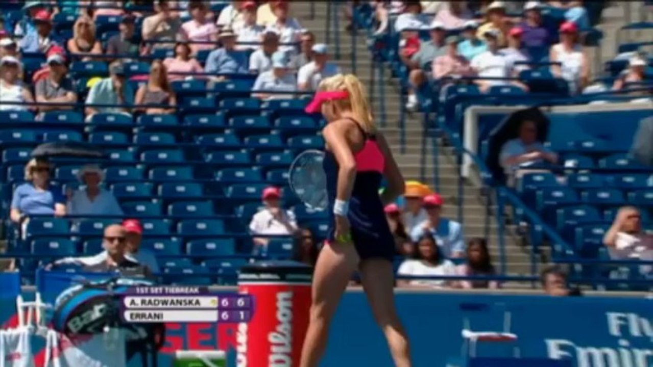 Toronto: Radwanska nimmt an Errani Revanche