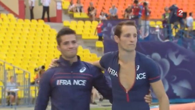 Qualifications saut à la perche (H) - ChM 2013 athlé (Lavillenie, les 2 !)