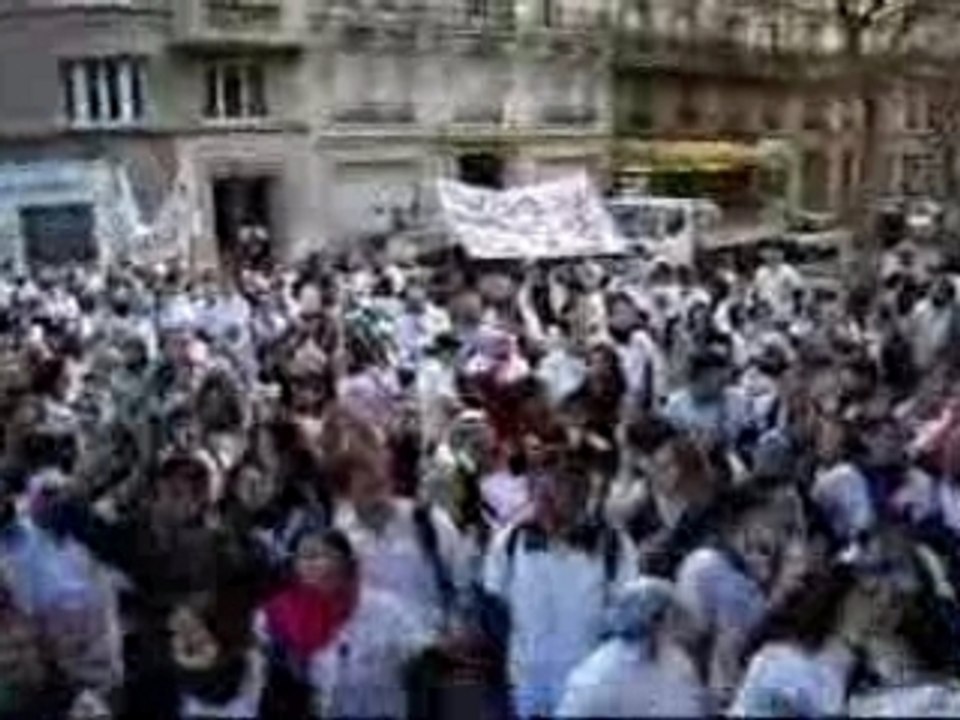 la video de la manifestation