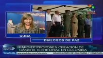 Las FARC proponen crear una Cámara Territorial