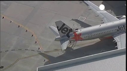 Dos aviones colisionan en el aeropuerto de Melbourne, en...