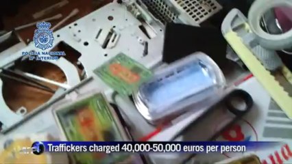 Chinese human trafficking ring busted in Spain, France