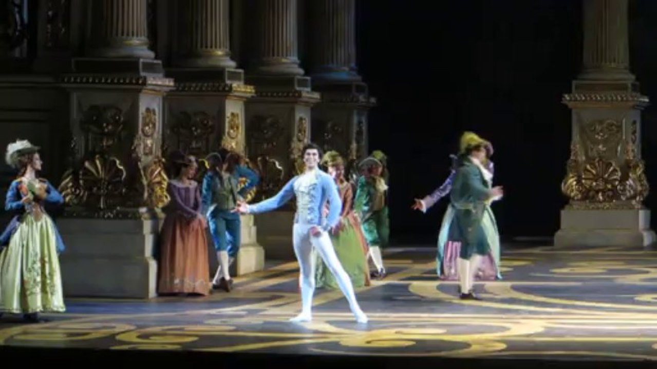 Николай Цискаридзе -  Спящая красавица - Выход Дезире - 16.03.2013