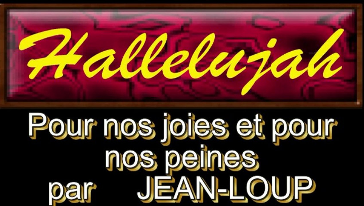 Pour nos joies et pour nos peines par Jean-Loup