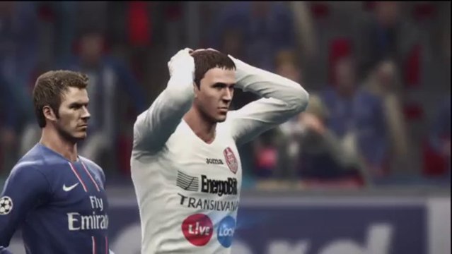 (thegamer) pes 2013 ligue des champions Paris Saint-Germain-cfr cluj match 3