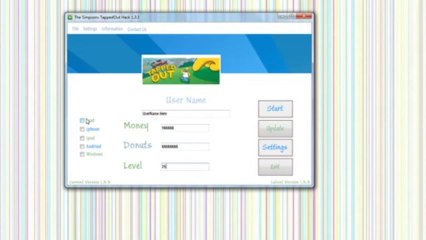 Tapped Out Hack 2013 Update July Free Download