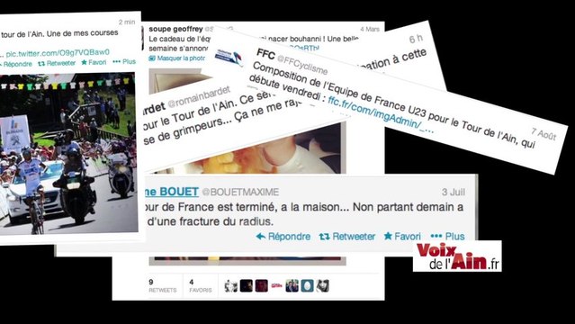 Coureurs cyclistes et réseaux sociaux