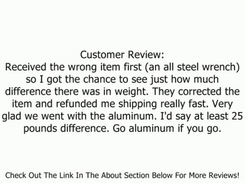 Ridgid 31115 48-Inch Aluminum Pipe Wrench Review