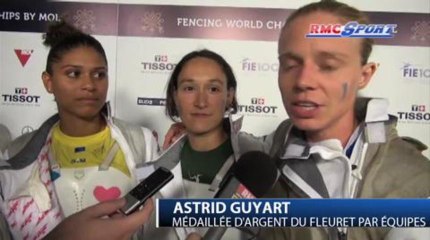 Mondiaux d'Escrime / La joie des Fleurettistes françaises - 10/08