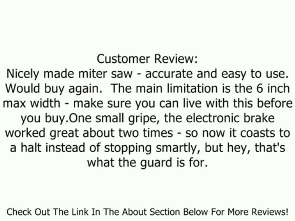 Makita LS1040F 15 Amp 10-Inch Compound Miter Saw with Fluorescent Light Review