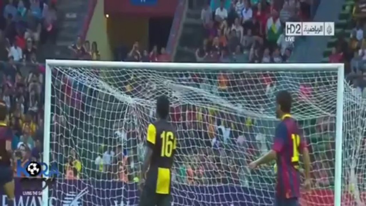 أهداف مباراة نجوم الدوري الماليزي 1-3 برشلونة [10_8_2013] عبدالناصر السهلي [HD]