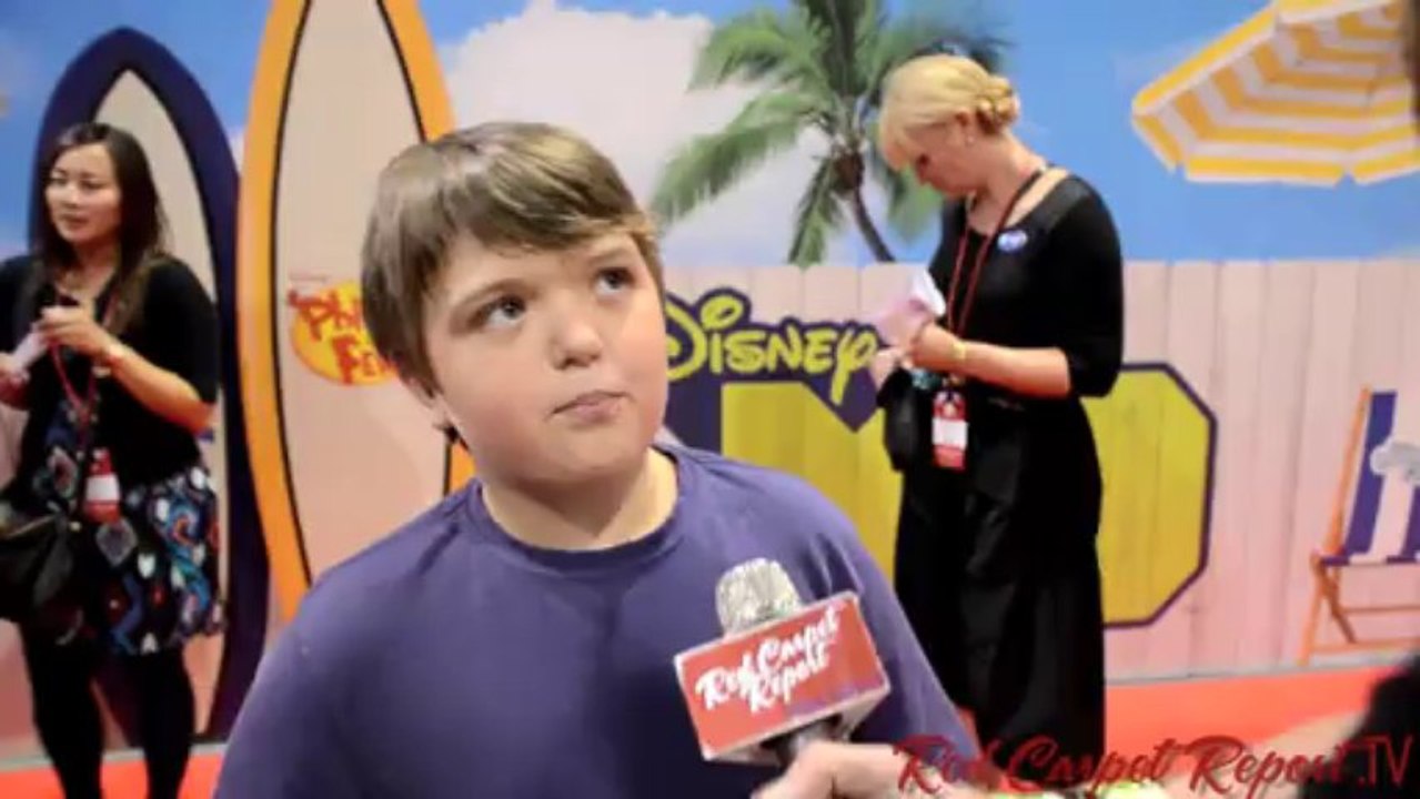 Cole Jensen "Wyatt Bernstein" Crash & Bernstein ColeAJensen Day 1 D23 Expo Disney Event 