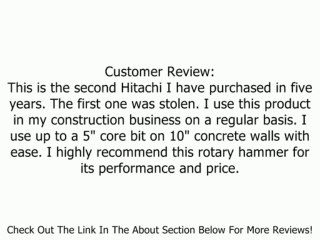 Hitachi DH38YE 1 1/2-Inch Spline Rotary Hammer Review