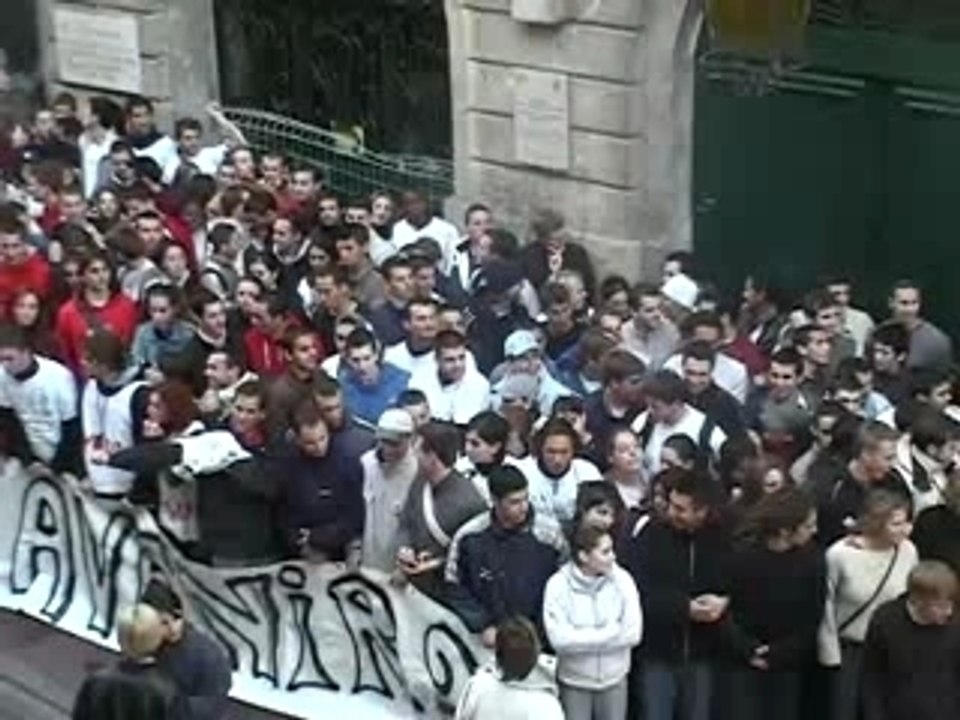 Manif Cpe Police Attaque Etudiants Staps