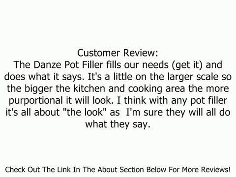 Danze D205358SS Parma Single-Handle Wall Mount Pot Filler, Stainless Steel Review