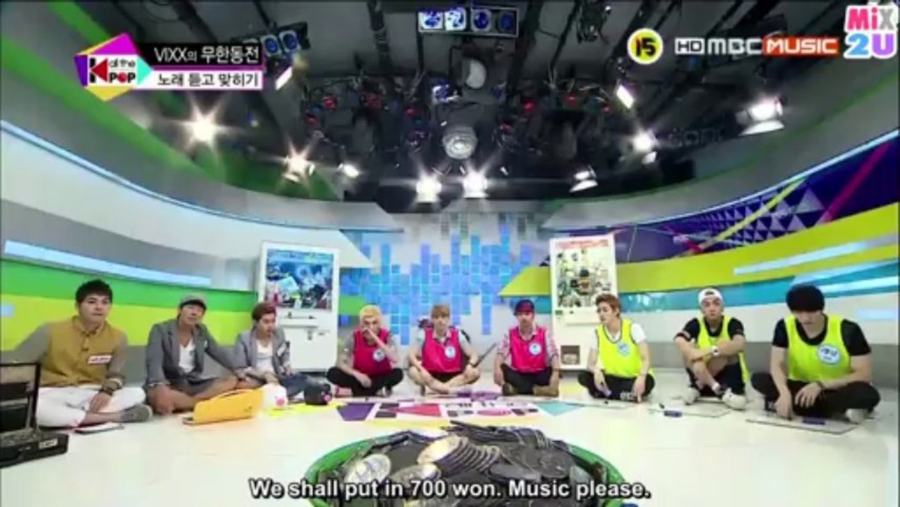 130806 All the K-Pop with VIXX Part 2 (Eng Sub w/ Captions)