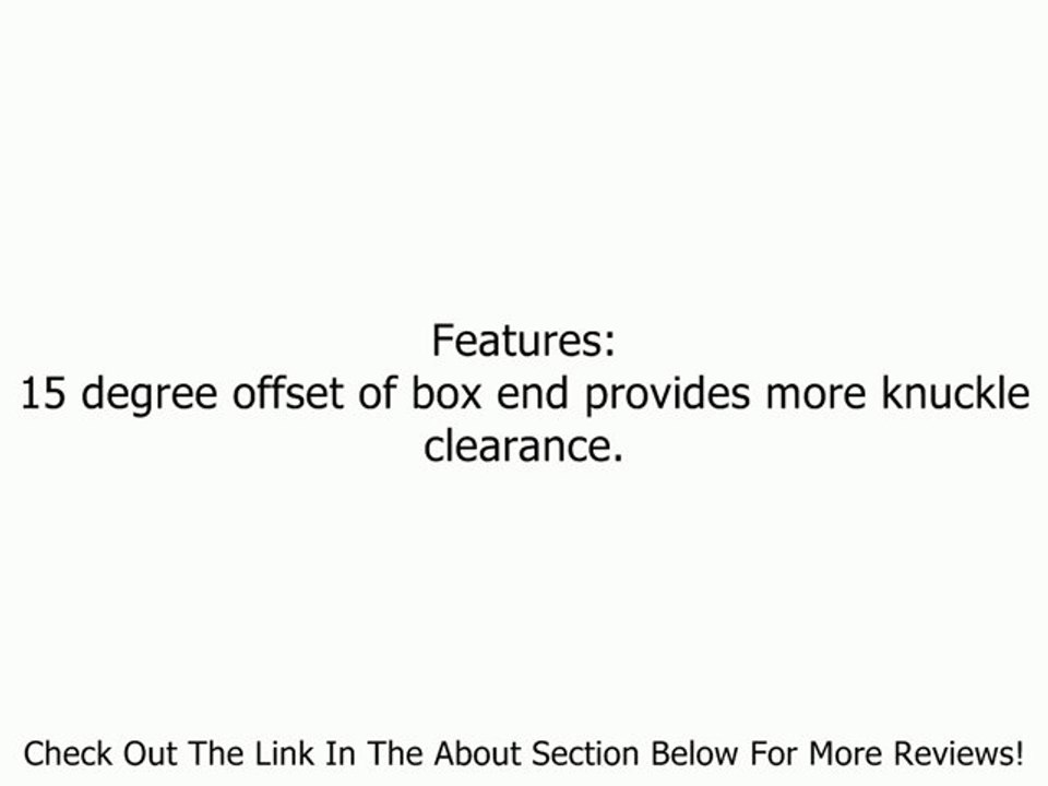 GearWrench 9602R 16 Piece Reversible Combination Ratcheting Wrench Set Metric - Wrench Roll Review