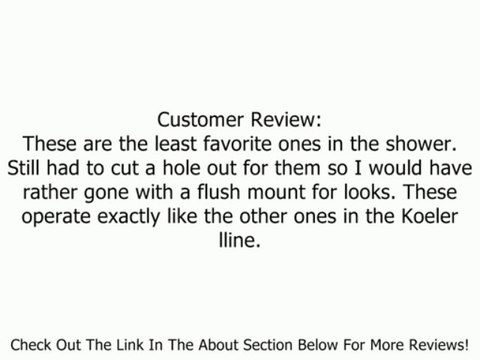 KOHLER K-8022-BRZ WaterTile 54-Nozzle Showerhead, Oil-Rubbed Bronze Review