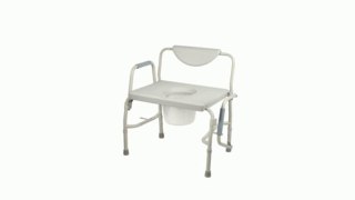Bariatric Drop Arm Bedside Commode Chair Review