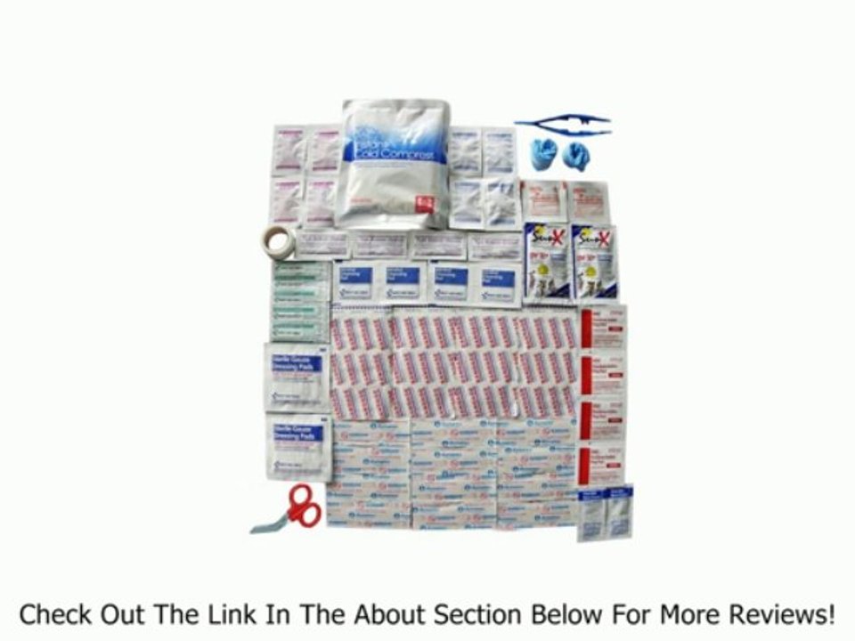 Urban Survival Kit Deluxe for Four People Review