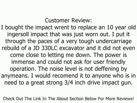 Ingersoll-Rand 2141 3/4-Inch Ultra Duty Air Impact Wrench Review