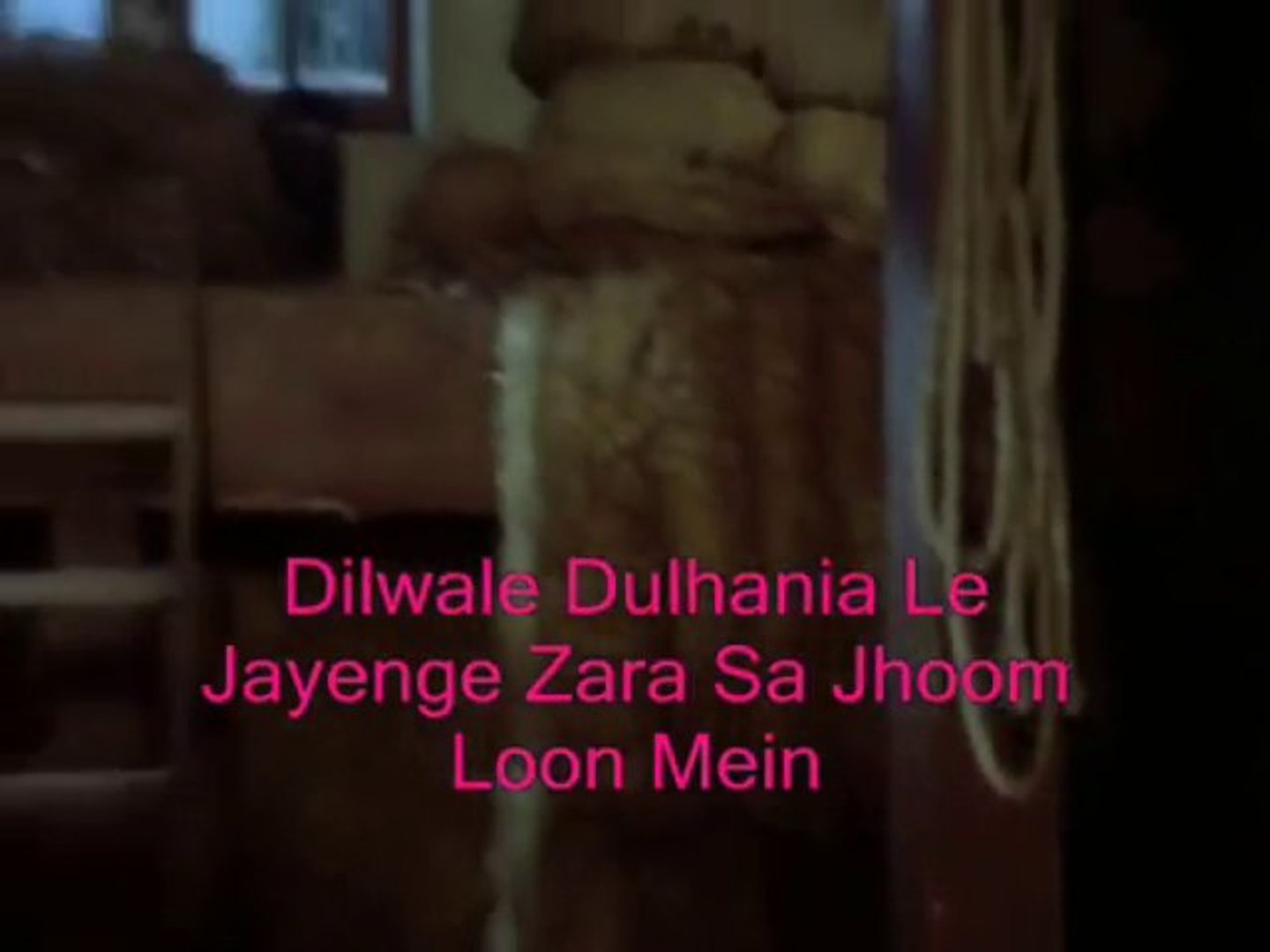 Dilwale Dulhania Le Jayenge Zara Sa Jhoom Loon Mein - Dailymotion Video
