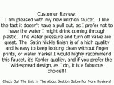 KOHLER K-10445-BN Forte Widespread Kitchen Faucet, Vibrant Brushed Nickel Review
