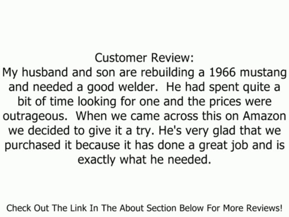 Eastwood 135 amp Mig Welder Cart & Helmet Welding Kit Review