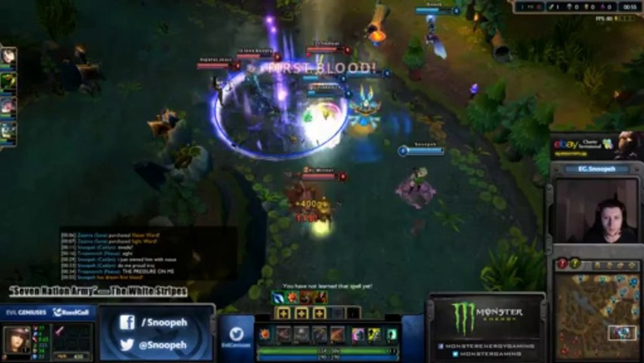 Snoopeh fait son p'tit quadrakill - League of legends - team-aaa.com