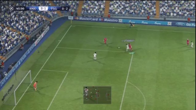 (thegamer) pes 2013 ligue des champions Real Madrid-Paris Saint-Germain demi-finales retour
