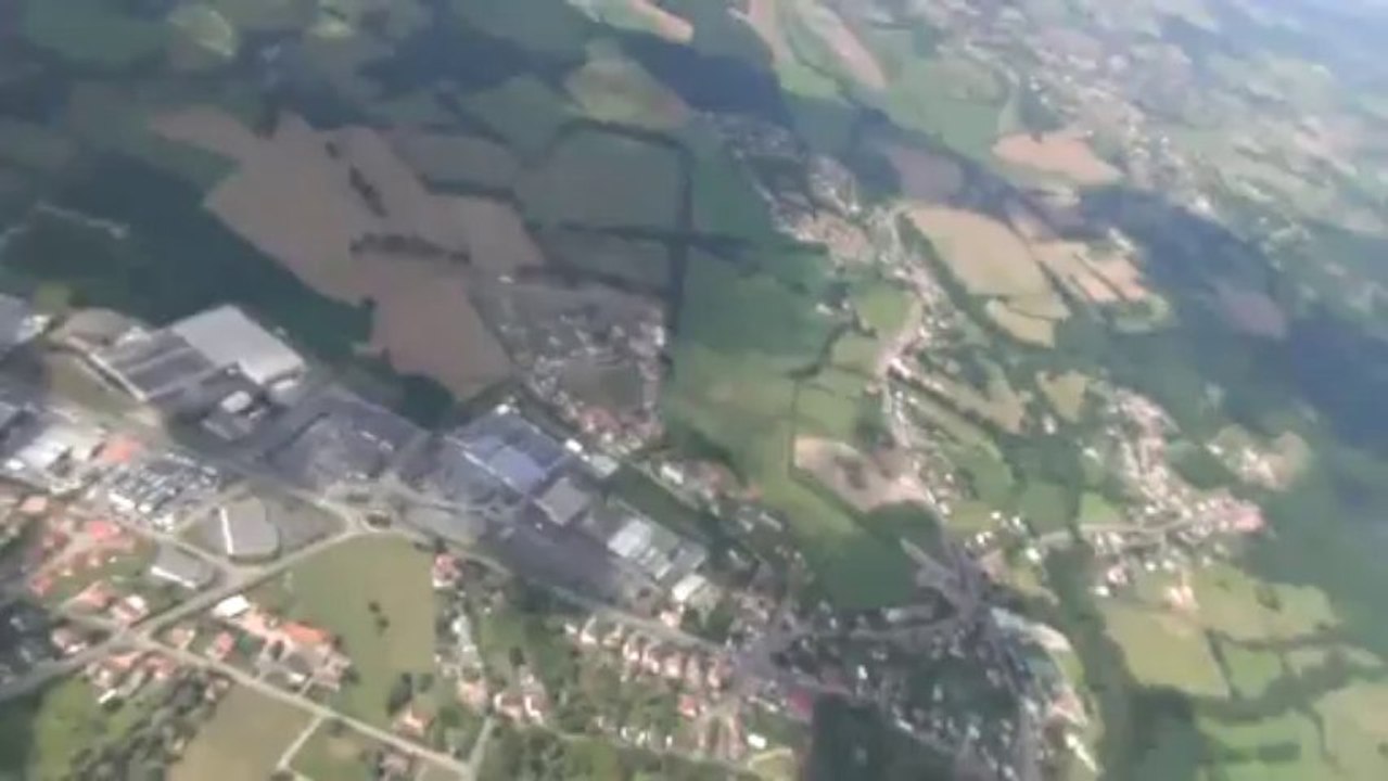 PARACHUTISME - CHAMPIONNATS DE FRANCE VICHY 2013 - VR4 « Les Justes Leblanc Saut2»- 9aout13