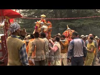 At the Bhairon Nath temple: From Gangotri to Mukhba