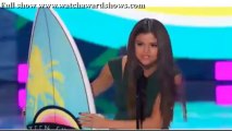 !!!Selena Gomez Acceptance speech Teen Choice Awards 2013