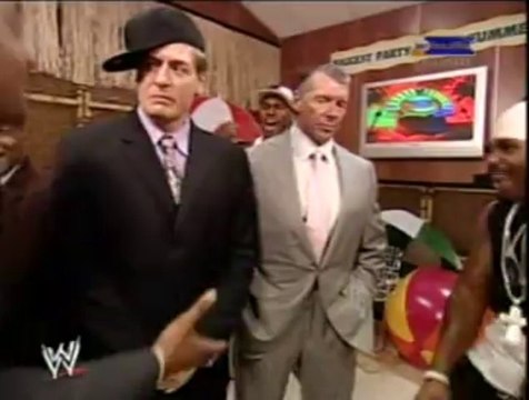 WWE SummerSlam 2007 - Funny Segment With Vince McMahon, Jonathan Coachman, Teddy Long, William Regal, Cryme Tyme & Ron Simmons Segment