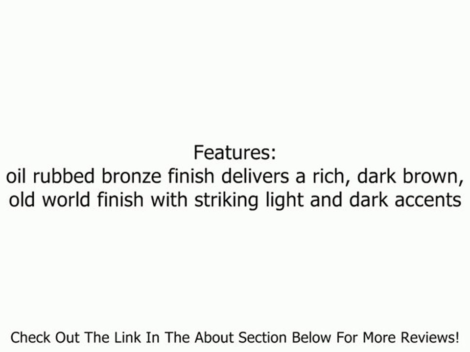 Moen TS447ORB Felicity Two-Handle Low Arc Bathroom Faucet, Oil Rubbed Bronze Review