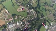 PARACHUTISME - CHAMPIONNATS DE FRANCE VICHY 2013 - VR4 «Monaco Vital Sea Saut6»- 11aout13