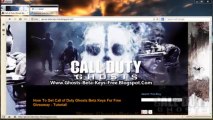Call of Duty Ghosts Multiplayer Beta Keys