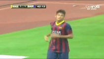 Malaysia FC Barcelona 3-1 Neymar Fabregas