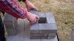 How to make a brick rocket stove for $6.08
