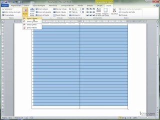 word2010  CAPÍTULO 8 - AULA 3 Tabelas