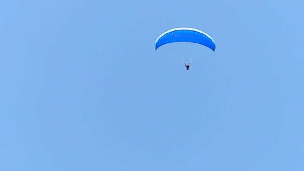 Paragliding - Free HD stock footage