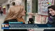 Jóvenes argentinos serán pieza importante en elecciones argentinas