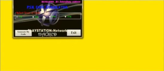 Free PSN code generator Download Mediafire link No Survey