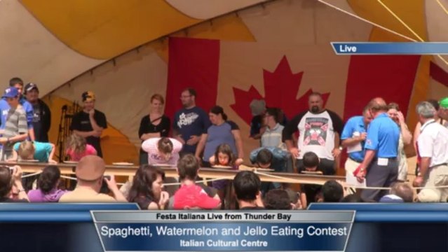 Festa Italiana 2013 - Day Two - Spagetti, Jello & Watermelon Contest